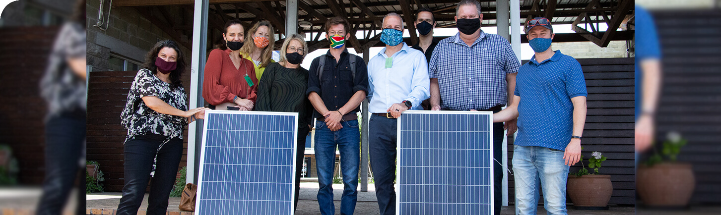 Christel House sponsors fight load shedding with solar panels