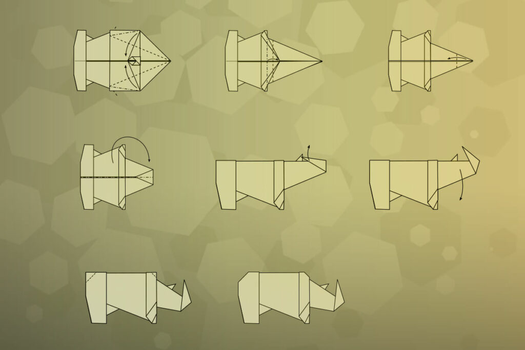 MyPlanet Rhino Fund Origami Tutorial
