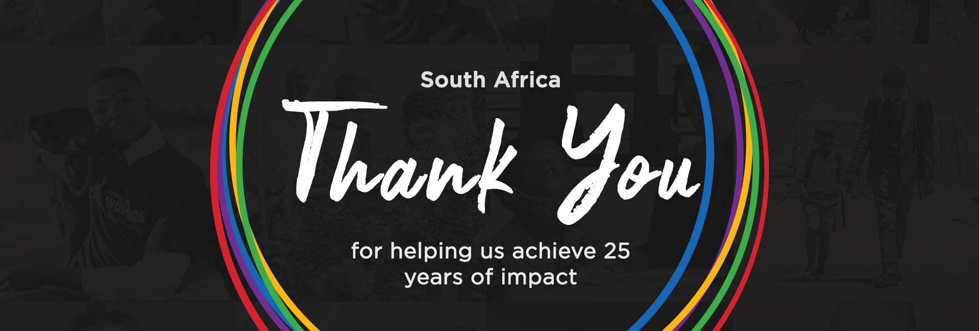 25 Years of impact banner