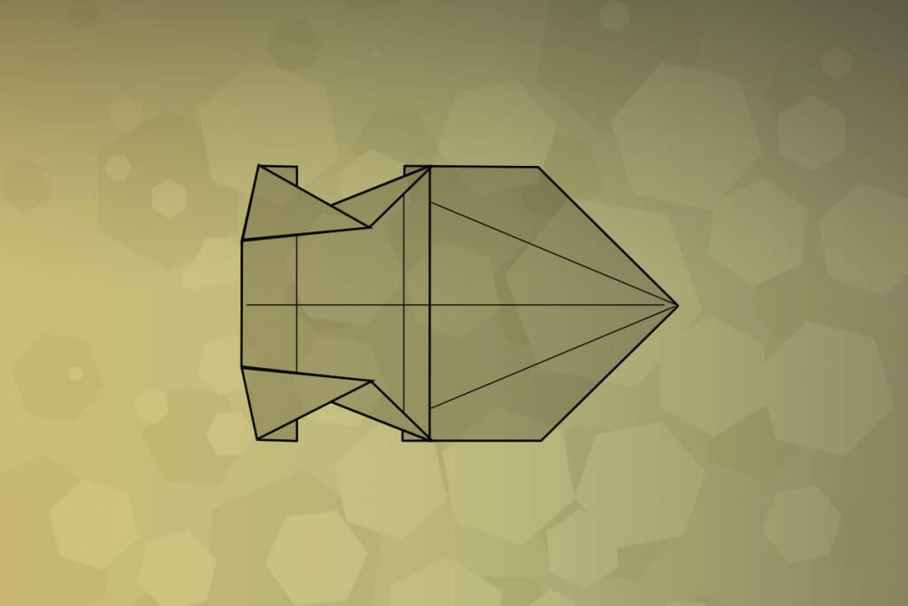 step eighteen origami rhino