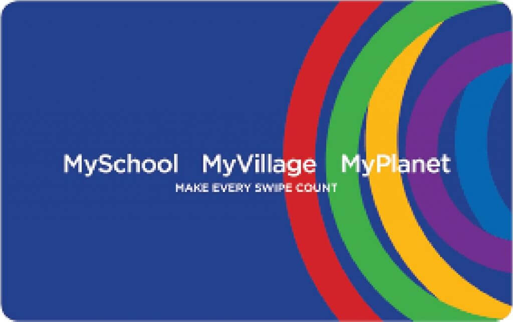 Swipe to Win MyVillage card