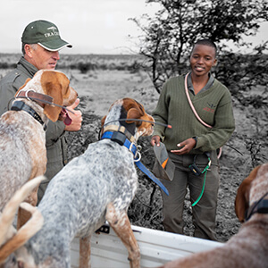 SA Wildlife College dogs and handler training